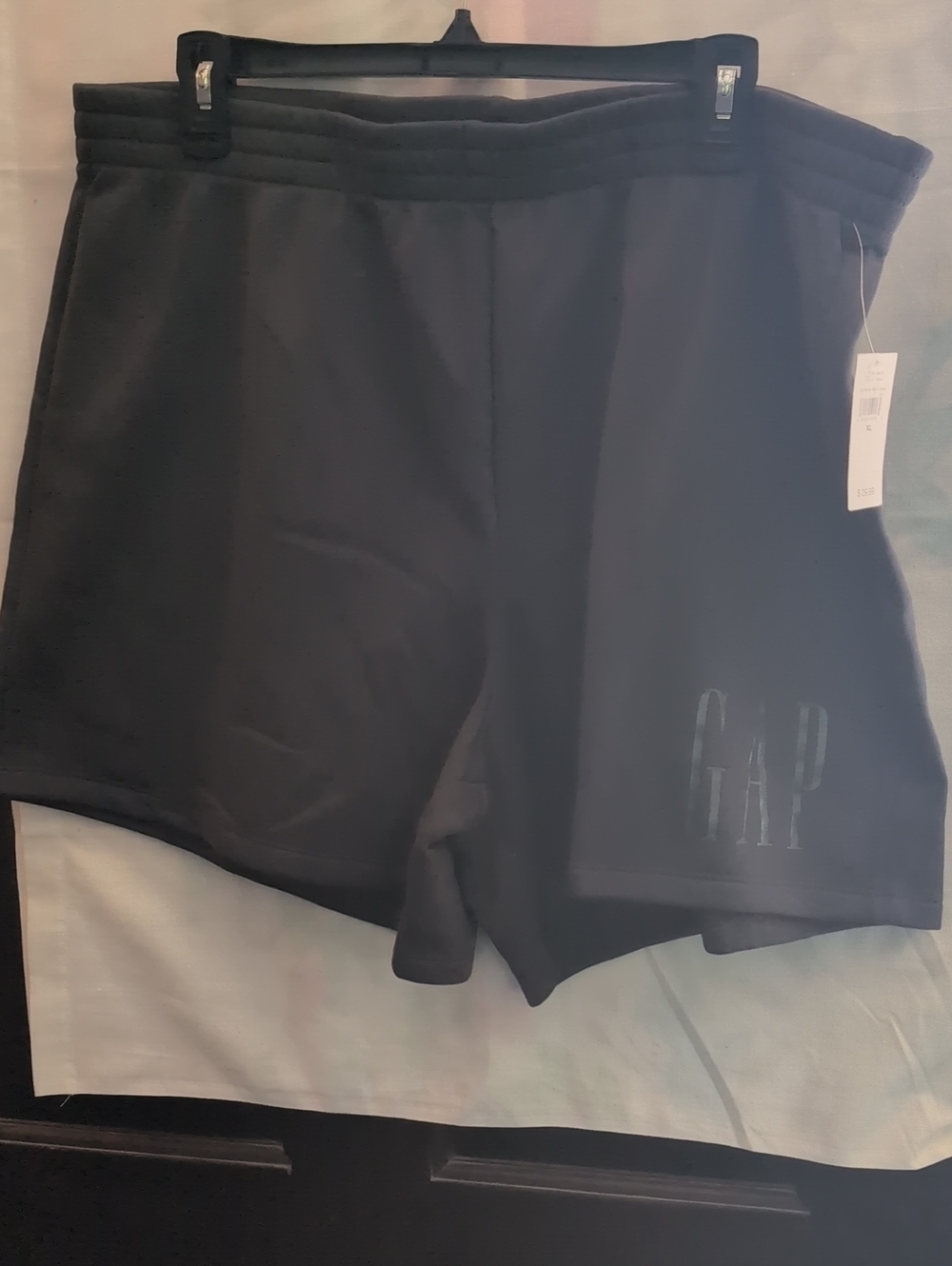 GAP Gray Women's Athletic Shorts with Subtle Logo